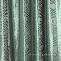 100% Polyester gefärbter Licht Jacquard Velvet Kissen Stoff